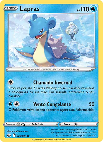 Carta Lapras (29 / 198)