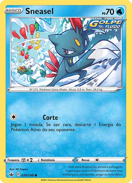 Carta Sneasel (30 / 198)