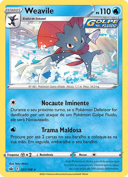 Carta Weavile (31 / 198)