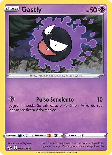 Carta Gastly (55 / 198)