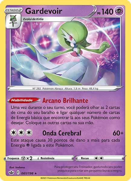 Carta Gardevoir (61 / 198)