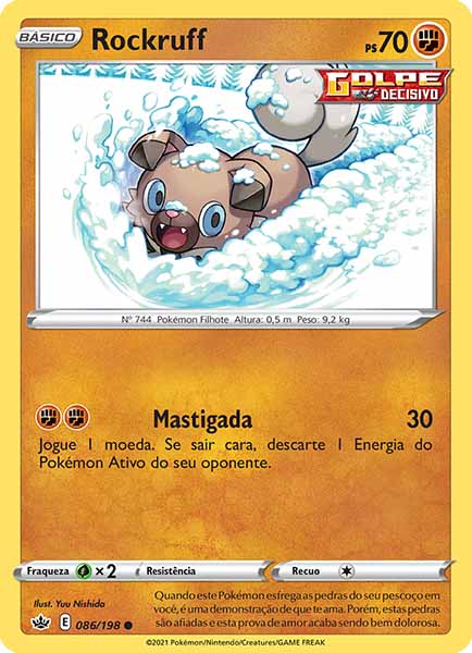 Carta Rockruff (86 / 198)