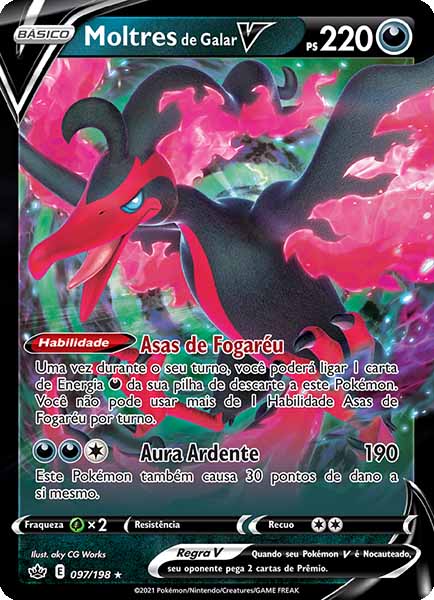 Carta Moltres de Galar-V (97 / 198)