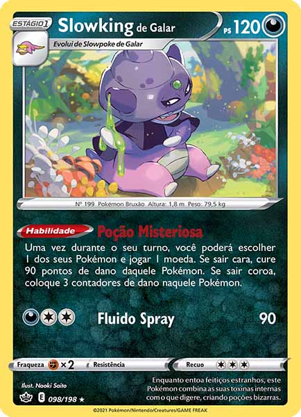 Carta Slowking de Galar (98 / 198)