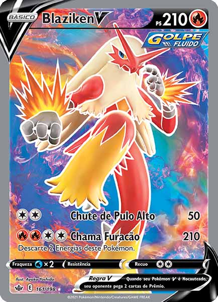 Carta Blaziken-V (161 / 198)