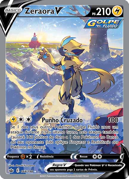 Carta Zeraora-V (166 / 198)