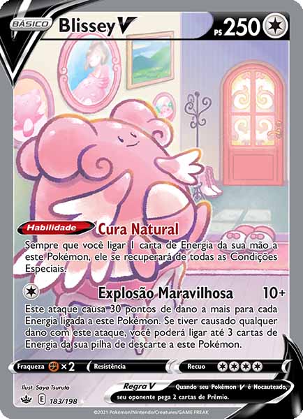 Carta Blissey-V (183 / 198)