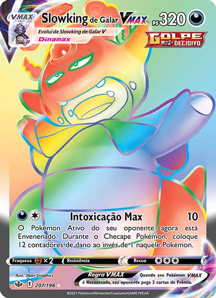 Carta Slowking de Galar-VMAX (207 / 198)