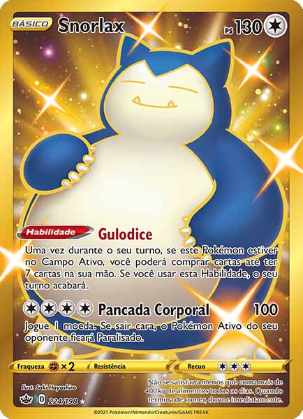 Carta Snorlax (224 / 198)