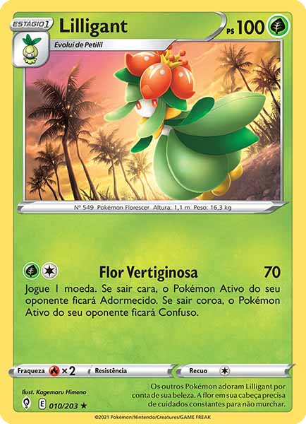 Carta Lilligant (10 / 203)