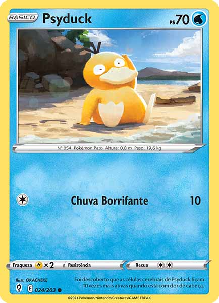 Carta Psyduck (24 / 203)