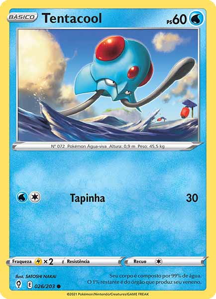 Carta Tentacool (26 / 203)