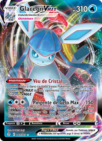 Carta Glaceon-VMAX (41 / 203)