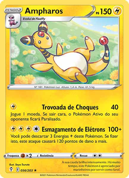 Carta Ampharos (56 / 203)