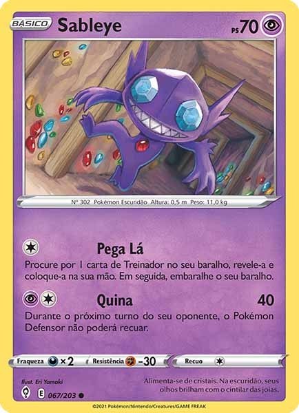 Carta Sableye (67 / 203)