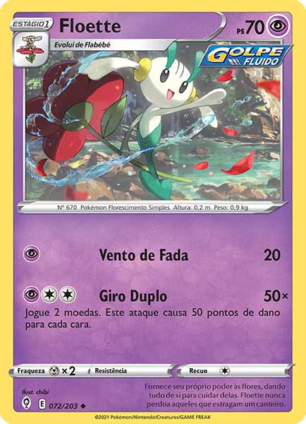 Carta Floette (72 / 203)