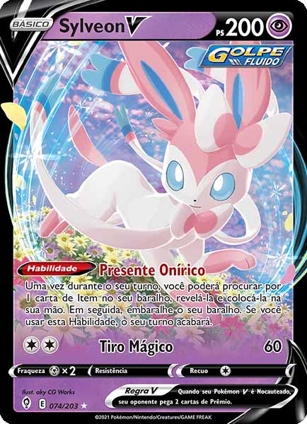 Carta Sylveon-V (74 / 203)