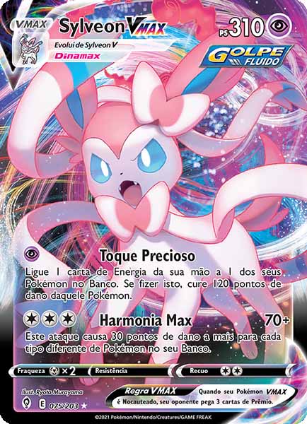 Carta Sylveon-VMAX (75 / 203)