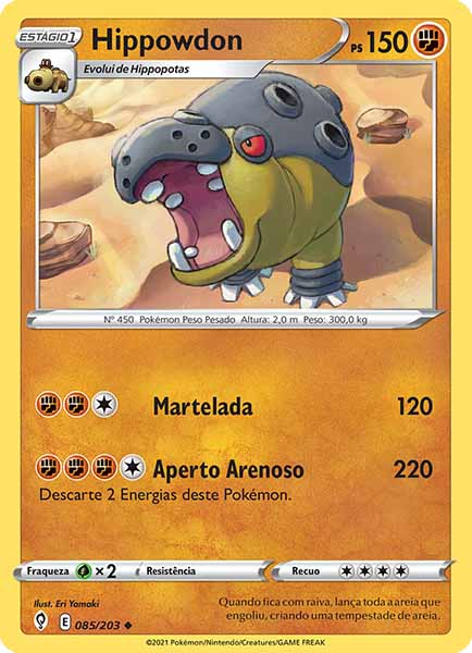 Carta Hippowdon (85 / 203)