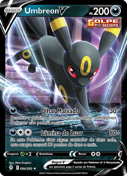 Carta Umbreon-V (94 / 203)