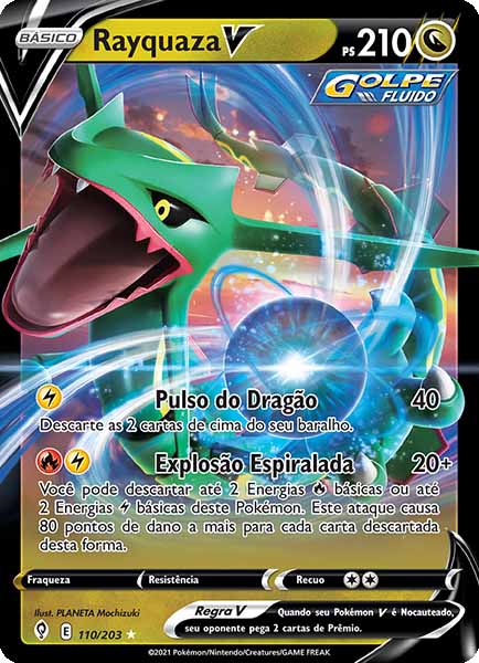 Carta Rayquaza-V (110 / 203)