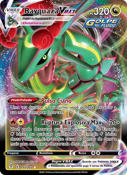 Carta Rayquaza-VMAX (111 / 203)