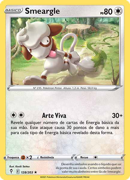 Carta Smeargle (128 / 203)