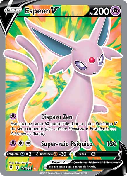 Carta Espeon-V (179 / 203)