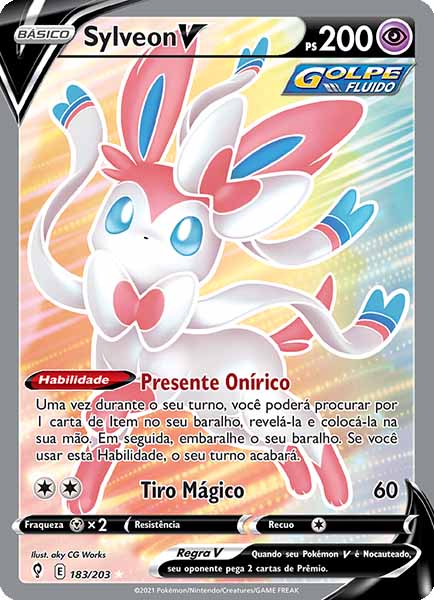 Carta Sylveon-V (183 / 203)