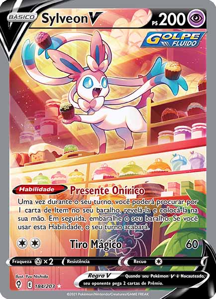 Carta Sylveon-V (184 / 203)