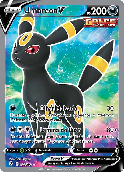 Carta Umbreon-V (188 / 203)