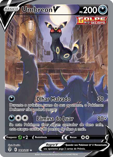 Carta Umbreon-V (189 / 203)