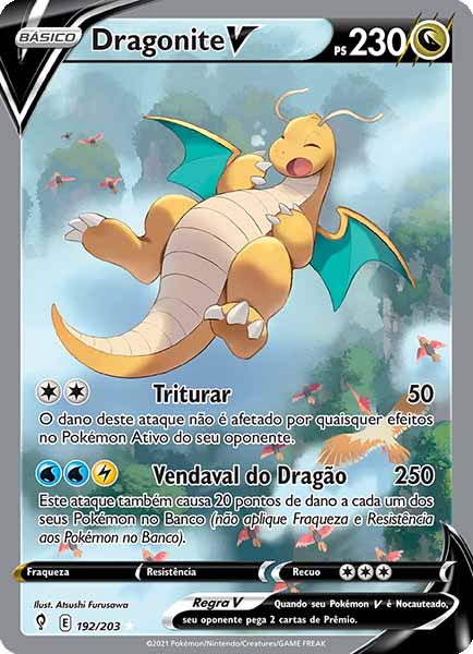 Carta Dragonite-V (192 / 203)