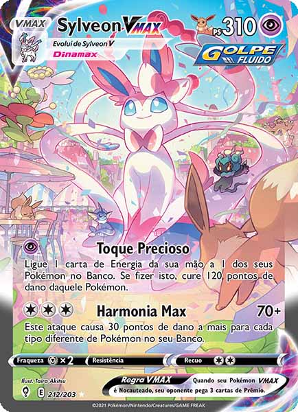 Carta Sylveon-VMAX (212 / 203)