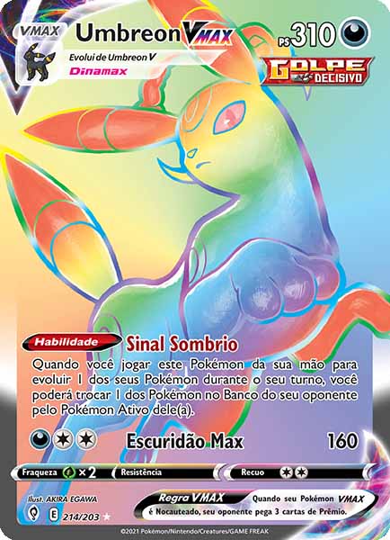 Carta Umbreon-VMAX (214 / 203)