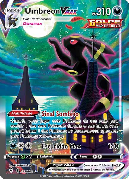 Carta Umbreon-VMAX (215 / 203)