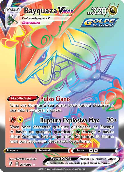 Carta Rayquaza-VMAX (217 / 203)