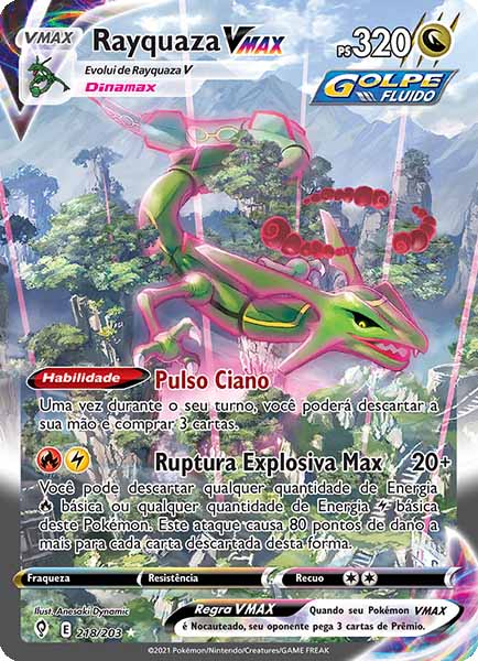 Carta Rayquaza-VMAX (218 / 203)