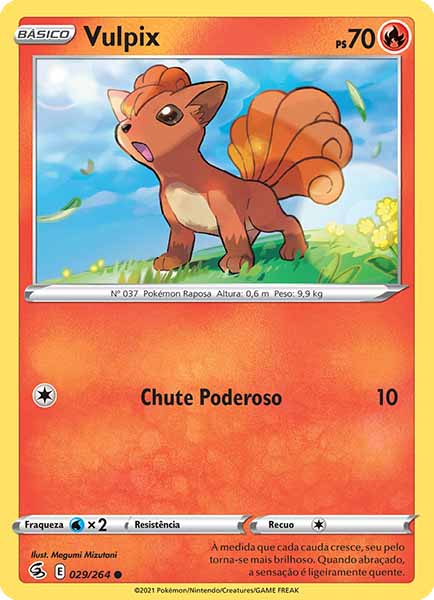 Carta Vulpix (29 / 264)