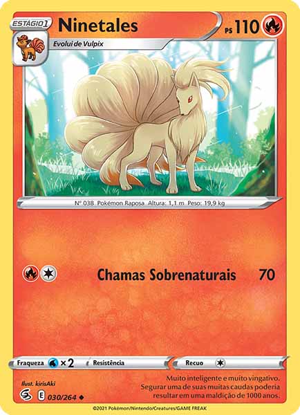 Carta Ninetales (30 / 264)