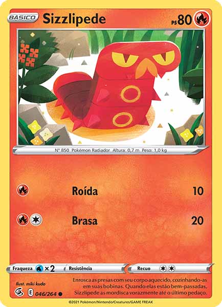 Carta Sizzlipede (46 / 264)