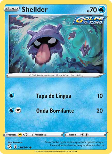 Carta Shellder (50 / 264)