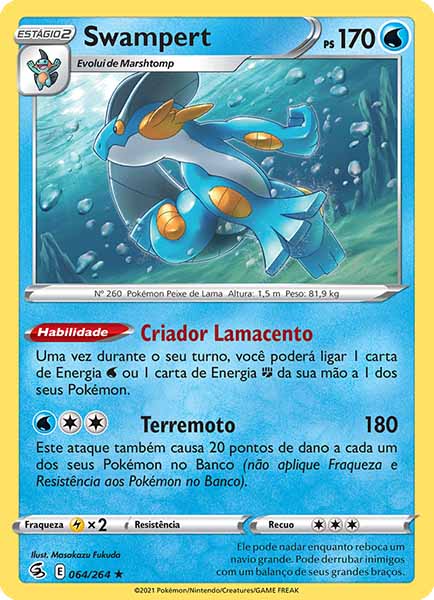 Carta Swampert (64 / 264)