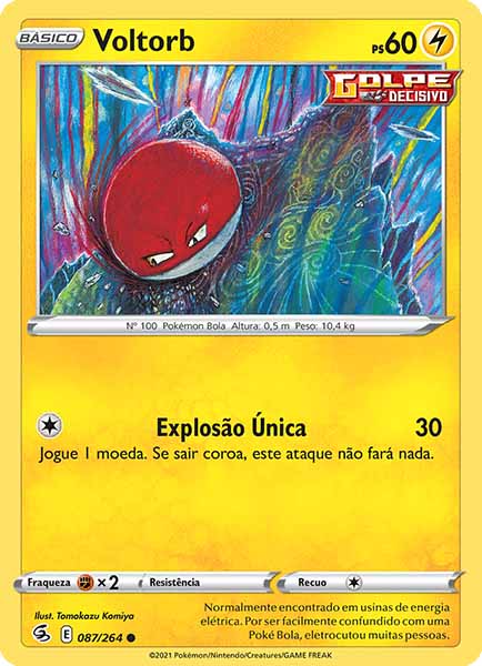 Carta Voltorb (87 / 264)