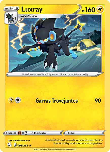 Carta Luxray (93 / 264)