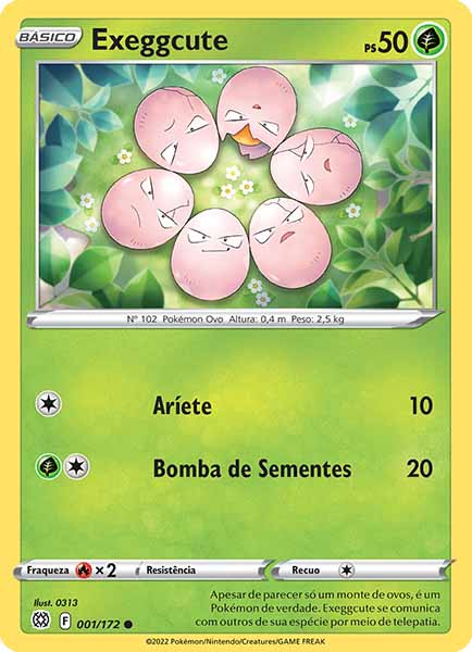 Carta Exeggcute (1 / 172)