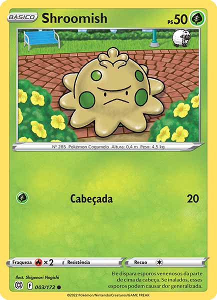 Carta Shroomish (3 / 172)