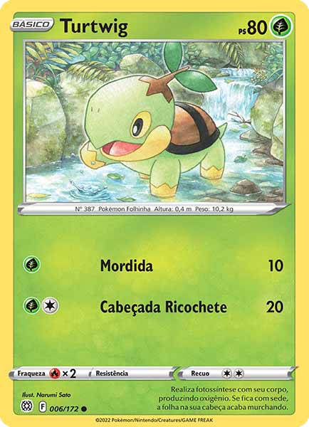 Carta Turtwig (6 / 172)