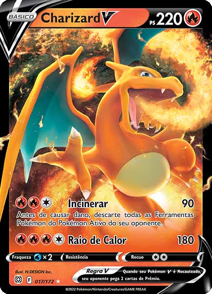 Carta Charizard-V (17 / 172)