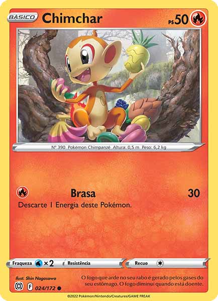 Carta Chimchar (24 / 172)